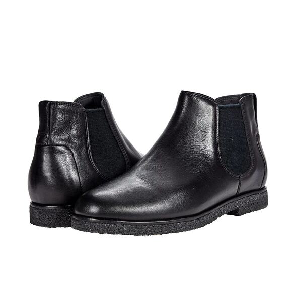 Vince Men's Size 11.5 Bonham Leather Chelsea Boot Black NIB $350 - Picture 1 of 6